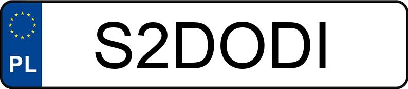 Numer rejestracyjny S2DODI posiada JAECOO JAECOO7