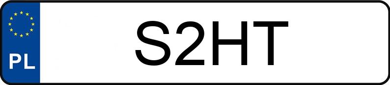 Numer rejestracyjny S2HT posiada MERCEDES-BENZ S 500 Kat. MR`02 E3 220 S 500 Kat. MR`02 E3 220