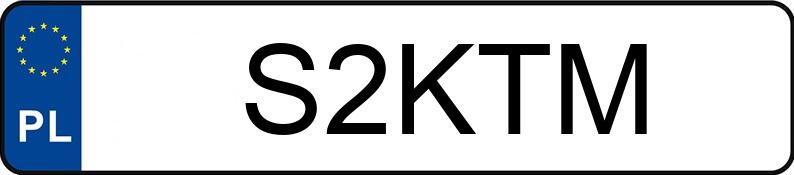 Numer rejestracyjny S2KTM posiada JAGUAR LAND ROVER LIMITED RANGE ROVER SPORT LW