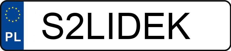 Numer rejestracyjny S2LIDEK posiada MERCEDES-BENZ G 500