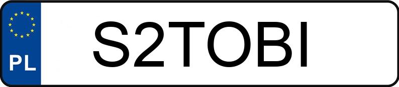 Numer rejestracyjny S2TOBI posiada BMW Naked Bike od 600 ccm R 1200 R