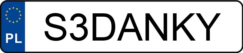 Numer rejestracyjny S3DANKY posiada BMW M2 Numer rejestracyjny S3DANKY posiada BMW M2