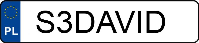 Numer rejestracyjny S3DAVID posiada MERCEDES-BENZ E 270 Numer rejestracyjny S3DAVID posiada MERCEDES-BENZ E 270