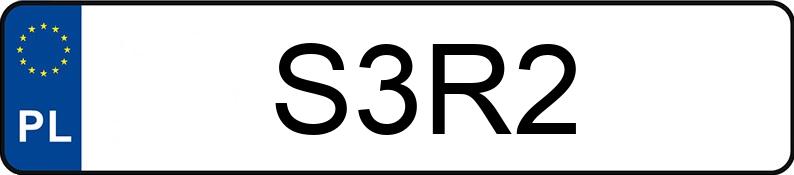 Numer rejestracyjny S3R2 posiada MERCEDES-BENZ GLE 400 MR`15 E6 W166 (9) 4Matic