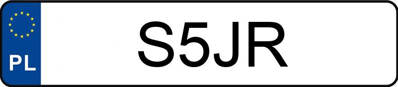 Numer rejestracyjny S5JR posiada LINCOLN NAVIGATOR