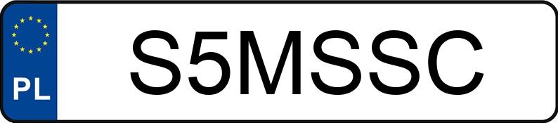 Numer rejestracyjny S5MSSC posiada MERCEDES-BENZ GLS 63 AMG MR`15 E6 X166 4Matic