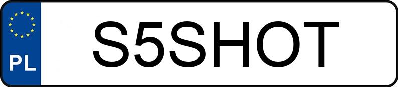 Numer rejestracyjny S5SHOT posiada MERCEDES-BENZ S 350d MR`21 E6 223 4Matic