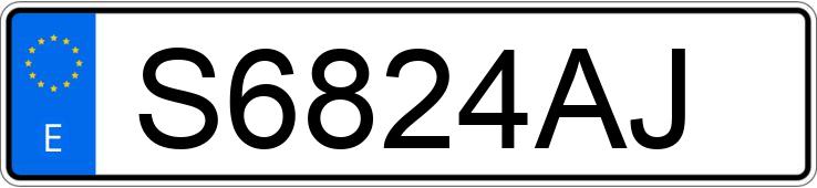 Numer rejestracyjny S6824AJ posiada SUZUKI BALENO Numer rejestracyjny S6824AJ posiada SUZUKI BALENO