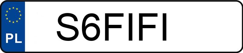 Numer rejestracyjny S6FIFI posiada AUDI A6 2.4 MR`04 E4 4F A6 2.4 MR`04 E4 4F Numer rejestracyjny S6FIFI posiada AUDI A6 2.4 MR`04 E4 4F A6 2.4 MR`04 E4 4F