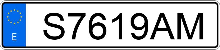 Numer rejestracyjny S7619AM posiada JEEP GRAND CHEROKEE