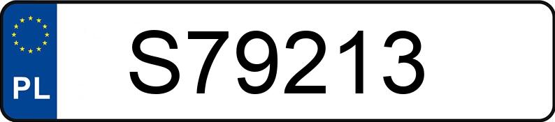 Numer rejestracyjny S79213 posiada FORD MUSTANG Numer rejestracyjny S79213 posiada FORD MUSTANG