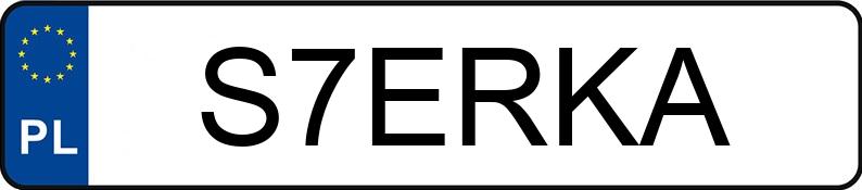 Numer rejestracyjny S7ERKA posiada VOLKSWAGEN Tiguan Allspace 2.0 TSI MR`17 E6 Highline 4MOTION DSG