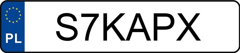 Numer rejestracyjny S7KAPX posiada BMW 340I Numer rejestracyjny S7KAPX posiada BMW 340I