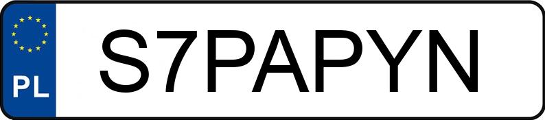 Numer rejestracyjny S7PAPYN posiada KIA XCEED Numer rejestracyjny S7PAPYN posiada KIA XCEED