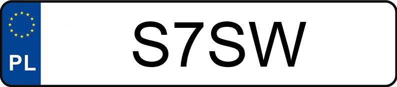 Numer rejestracyjny S7SW posiada MERCEDES-BENZ CLK 500 Kat. MR`02 E3 209 Elegance