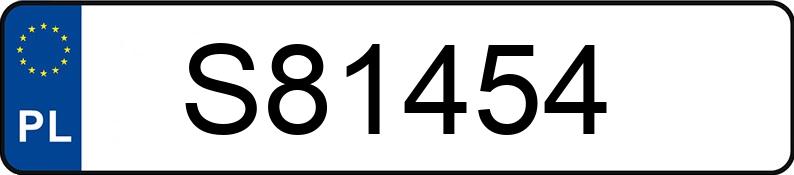 Numer rejestracyjny S81454 posiada TOYOTA RAV 4 2.5 Hybrid MR`22 E6ag Executive e-CVT