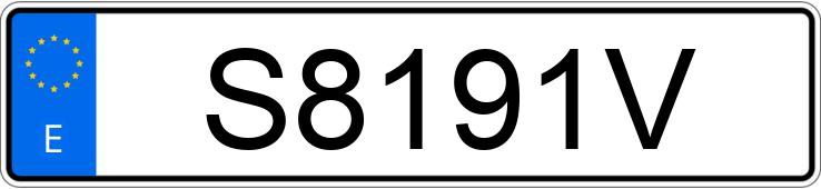 Numer rejestracyjny S8191V posiada SUZUKI VITARA Numer rejestracyjny S8191V posiada SUZUKI VITARA