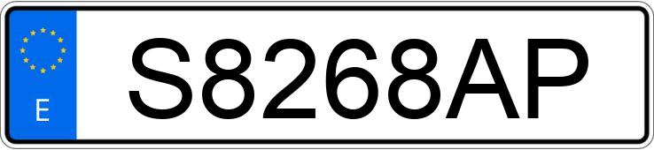Numer rejestracyjny S8268AP posiada MERCEDES V (638-639-447) Numer rejestracyjny S8268AP posiada MERCEDES V (638-639-447)