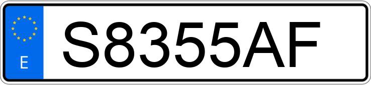 Numer rejestracyjny S8355AF posiada RENAULT CLIO Numer rejestracyjny S8355AF posiada RENAULT CLIO