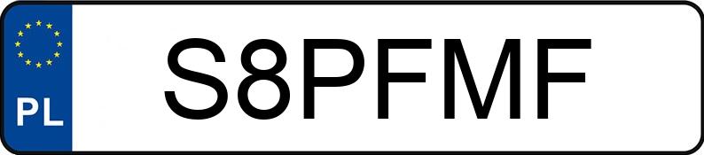 Numer rejestracyjny S8PFMF posiada PORSCHE PANAMERA GTS Numer rejestracyjny S8PFMF posiada PORSCHE PANAMERA GTS