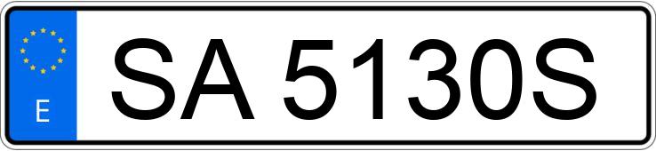 Numer rejestracyjny SA5130S posiada TOYOTA CELICA