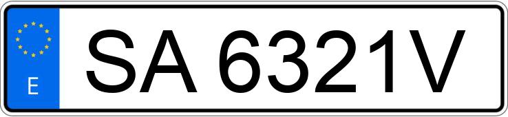 Numer rejestracyjny SA6321V posiada SEAT TOLEDO Numer rejestracyjny SA6321V posiada SEAT TOLEDO