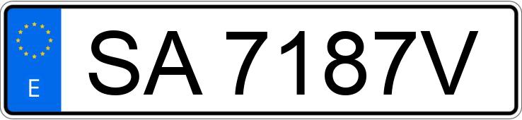 Numer rejestracyjny SA7187V posiada SEAT IBIZA Numer rejestracyjny SA7187V posiada SEAT IBIZA