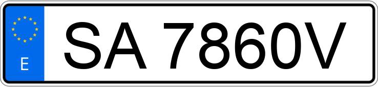 Numer rejestracyjny SA7860V posiada SEAT CORDOBA Numer rejestracyjny SA7860V posiada SEAT CORDOBA