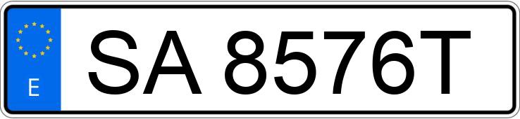 Numer rejestracyjny SA8576T posiada BMW SERIE 5