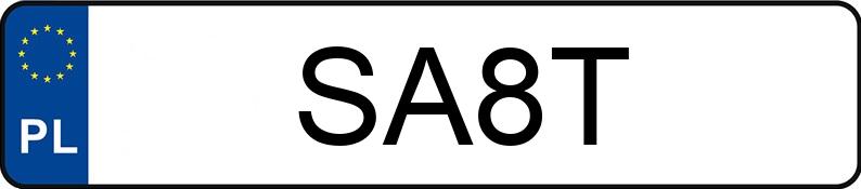 Numer rejestracyjny SA 8T posiada MERCEDES-BENZ S 500 MR`09 E5 221 S 500 MR`09 E5 221 - SA8T