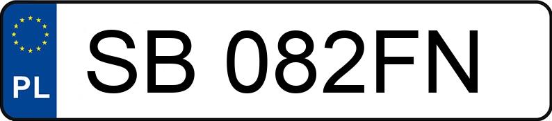 Numer rejestracyjny SB 082FN posiada AUDI A7 SPORTBACK - SB082FN