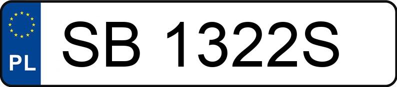 Numer rejestracyjny SB 1322S posiada FIAT CROMA - SB1322S Numer rejestracyjny SB 1322S posiada FIAT CROMA - SB1322S