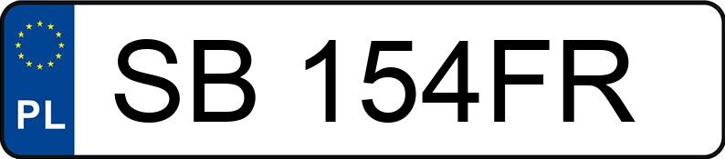 Numer rejestracyjny SB 154FR posiada MERCEDES-BENZ C 200 MR`21 E6 206 4Matic - SB154FR