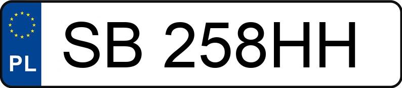 Numer rejestracyjny SB 258HH posiada AUDI A6 AVANT - SB258HH