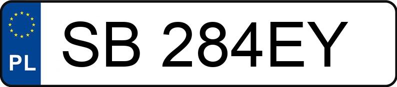 Numer rejestracyjny SB 284EY posiada AUDI A6 LIMOUSINE - SB284EY Numer rejestracyjny SB 284EY posiada AUDI A6 LIMOUSINE - SB284EY