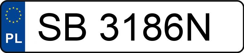 Numer rejestracyjny SB 3186N posiada OPEL VIVARO-B F7 - SB3186N