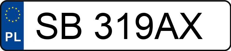 El número de registro SB 319AX tiene VOLKSWAGEN Golf VII Variant 1.6 TDI MR`17 E6 Highline BMT - SB319AX