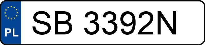 Numer rejestracyjny SB 3392N posiada NISSAN Qashqai II 1.6 dCi MR`14 E6 Tekna - SB3392N