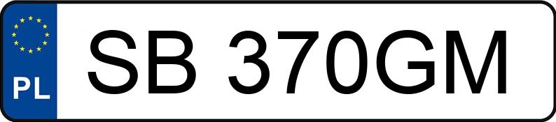 Numer rejestracyjny SB 370GM posiada FORD Focus 1.6 TDCi MR`08 E4 Silver X - SB370GM