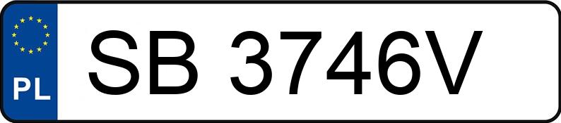 Numer rejestracyjny SB 3746V posiada FORD Fiesta 1.3i MR`02 E3 - SB3746V Numer rejestracyjny SB 3746V posiada FORD Fiesta 1.3i MR`02 E3 - SB3746V
