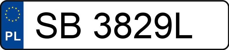 Numer rejestracyjny SB 3829L posiada AUDI A4 1.8 KAT - SB3829L Numer rejestracyjny SB 3829L posiada AUDI A4 1.8 KAT - SB3829L