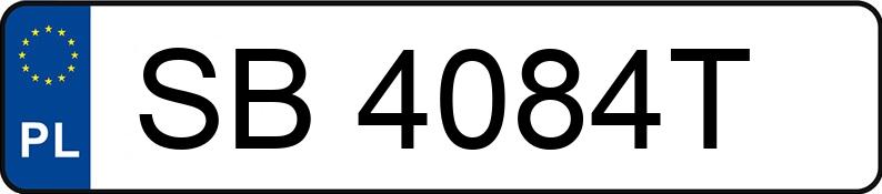 Numer rejestracyjny SB 4084T posiada RENAULT CLIO - SB4084T Numer rejestracyjny SB 4084T posiada RENAULT CLIO - SB4084T