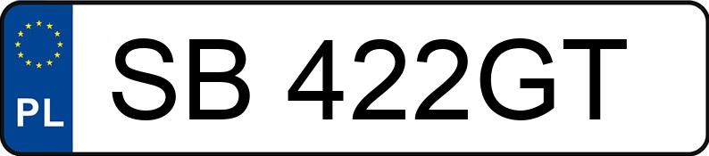 Numer rejestracyjny SB 422GT posiada NISSAN QASHQAI - SB422GT