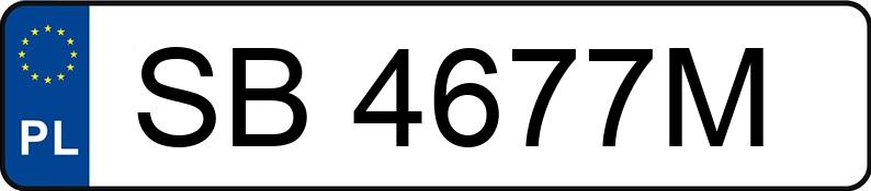 Numer rejestracyjny SB 4677M posiada OPEL MOVANO - SB4677M Numer rejestracyjny SB 4677M posiada OPEL MOVANO - SB4677M