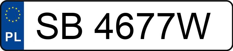 Numer rejestracyjny SB 4677W posiada SKODA ROOMSTER - SB4677W Numer rejestracyjny SB 4677W posiada SKODA ROOMSTER - SB4677W