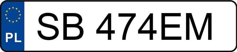 Numer rejestracyjny SB 474EM posiada HYUNDAI IX35 - SB474EM