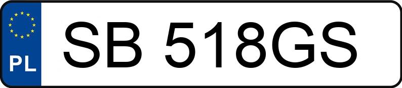 Numer rejestracyjny SB 518GS posiada FORD KUGA - SB518GS Numer rejestracyjny SB 518GS posiada FORD KUGA - SB518GS