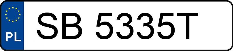 Numer rejestracyjny SB 5335T posiada OPEL Insignia 2.0 CDTI MR`14 E6 Edition S&S - SB5335T