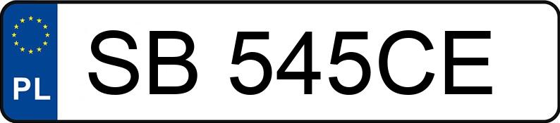 Numer rejestracyjny SB 545CE posiada TOYOTA PROACE CITY ELECTRIC E - SB545CE Numer rejestracyjny SB 545CE posiada TOYOTA PROACE CITY ELECTRIC E - SB545CE