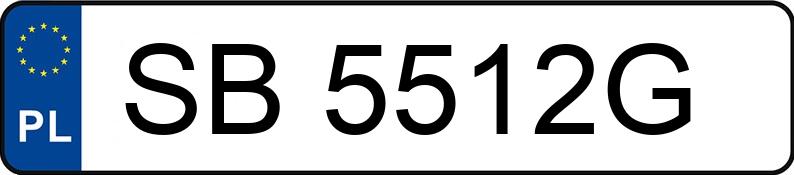 Numer rejestracyjny SB 5512G posiada NISSAN MICRA - SB5512G